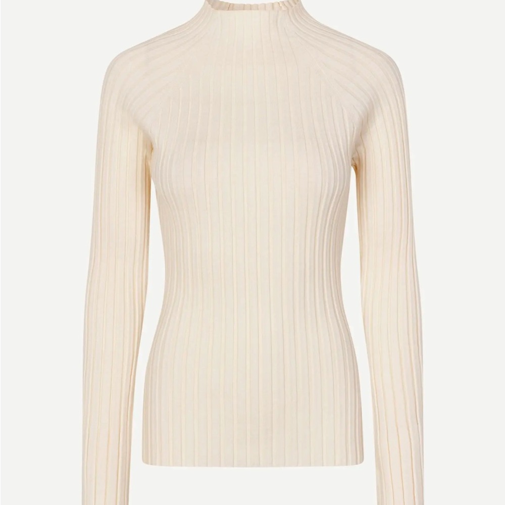 SAMSOE BNWT Sahelvia sweater in Turtledove Small. Merino Wool